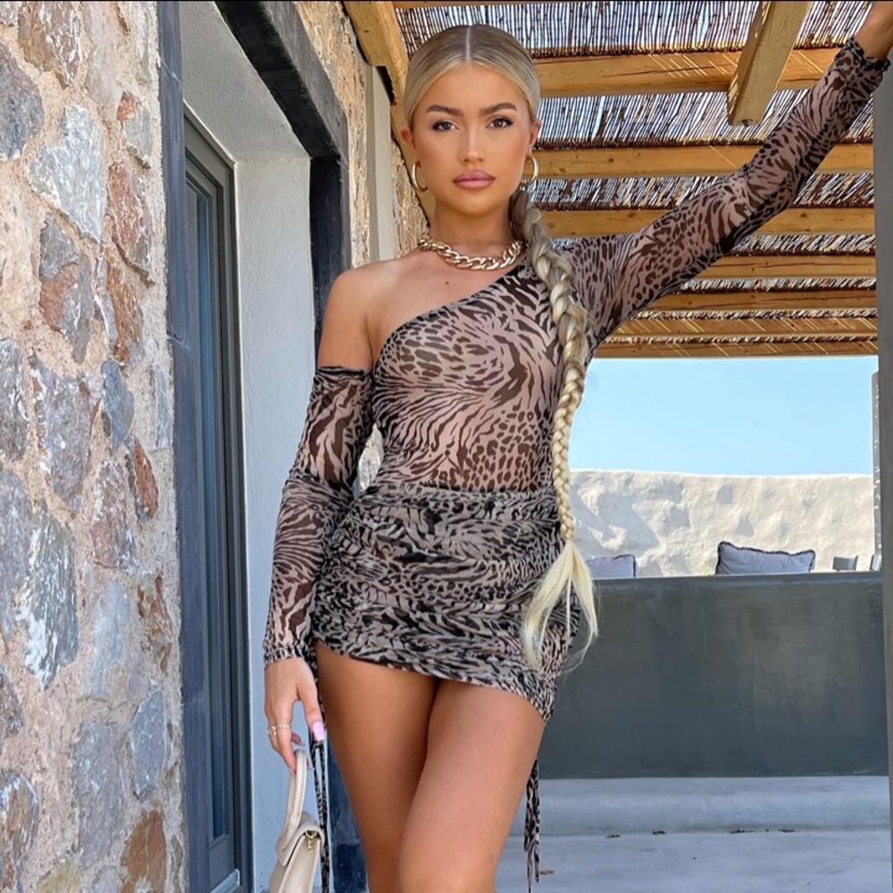 Fashion nova I mesh you mini dress